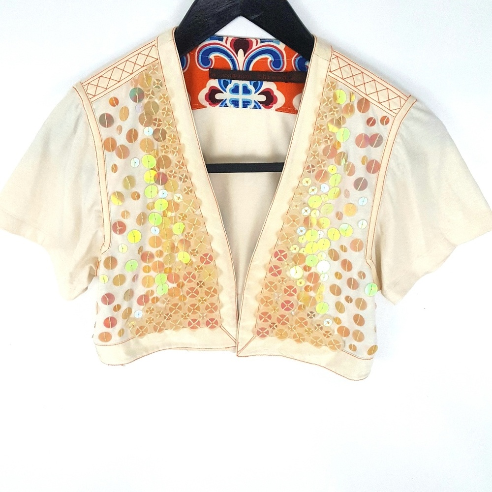 Common Thread Small Beaded Jacket - image 1